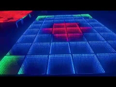3D Mirror LED dance floor For Party