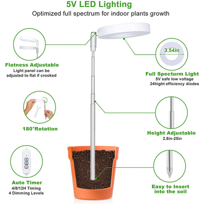 Sunshine Desk Grow Light 8 Hours Grow Lights For Indoor Plants